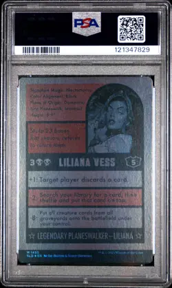 2023 MTG SECRET LAIR DROP FOIL #1455 LILIANA VESS PSA 9 - Image 2