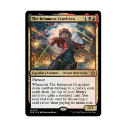 WOTC MtG Prerelease Promos The Infamous Cruelclaw (MR) (Foil) NM - Image 1