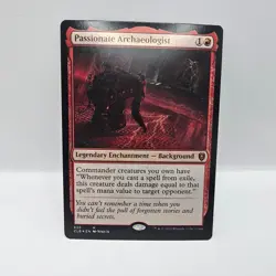 Passionate Archaeologist LP Foil #656 MTG Baldur’s Gate Commander - Image 1