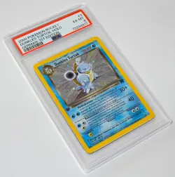Pokemon Team Rocket # 3/82 Dunkles Turtok 1. Edition Holo PSA 6 EX- MINT Deutsch - Image 4