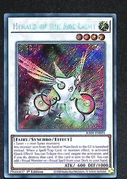Herald of the Arc Light - RA01-EN031 - Secret Rare - 1st Edition Yugioh - Image 1
