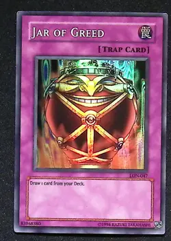 Jar of Greed - LON-EN047 - Super Rare - Yugioh - Image 1