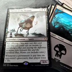 Complete Commander Magic Deck EDH 100 Cards - *BLACK RATS's EVIL Offerings Tribe - Image 1