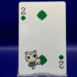 Club 2 Mayor Rukko Picopuri Village Diary Animal Crossing Playing Card - Image 1