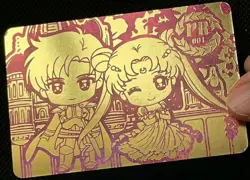 Usagi Sailor Moon Gold Foil Trading Card Rare from Japan Free Shipping Anime - Image 1