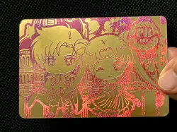 Usagi Sailor Moon Gold Foil Trading Card Rare from Japan Free Shipping Anime - Image 3