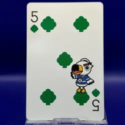 Club 5 Mayor Rukko Picopuri Village Diary Animal Crossing Playing Card - Image 1