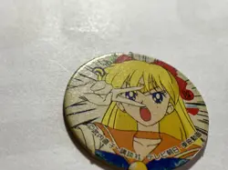 Sailor Venus Sailor Moon Anime Cartoon Retro Bandai Japan Menko Card Anime cute - Image 4