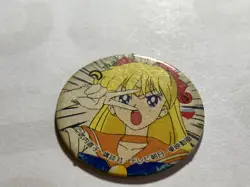 Sailor Venus Sailor Moon Anime Cartoon Retro Bandai Japan Menko Card Anime cute - Image 5