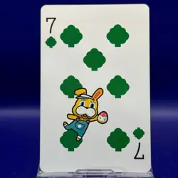 Club 7 Mayor Rukko Picopuri Village Diary Animal Crossing Playing Card - Image 1