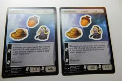 MTG Misunderstood Trapeze Elf x2- -Unfinity Sticker Sheets-Near Mint - Image 1