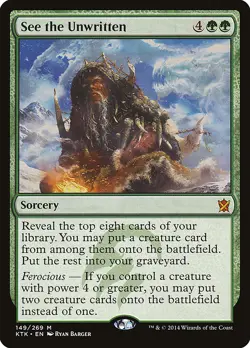 MTG | See the Unwritten [Khans of Tarkir] Near Mint - Image 1