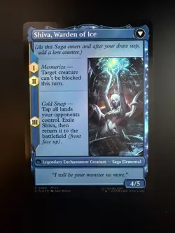 MTG Final Fantasy English Jill, Shiva's Dominant Extended Art 0438 Foil - Image 2