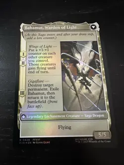 DION, BAHAMUT'S DOMINANT (EXTENDED ART FOIL) Final Fantasy FIN Magic MTG NM - Image 4