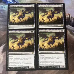 MTG / Master Of The Feast X 4 / Journey To Nyx/ Nm - Lp - Image 1