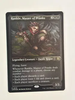 Rankle, Master of Pranks Commander Masters Foil Magic the Gathering MTG - Image 1
