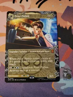 2025 MTG Spider-man Peter Parker/Amazing Spider-Man 10 Mythical Creature 0208 - Image 1