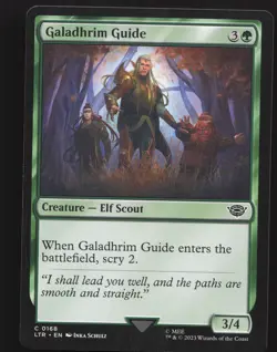 Galadhrim Guide 168 Magic: the gathering The Lord of The Rings Near Mint - Image 1