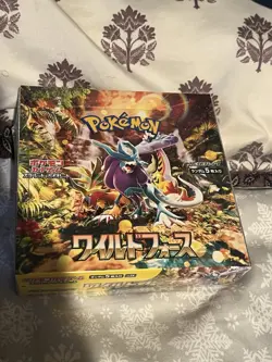 Sealed Pokemon Japanese Wild Force Booster Box(Us Seller) - Image 2