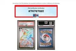 Pokemon Glaceon VMAX SWSH07: Evolving Skies Secret Rare PSA Gem Mint 10 - Image 3