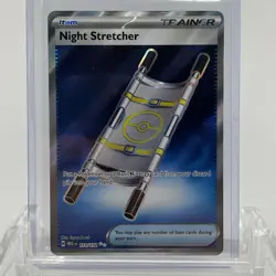 Pokemon TCG Mega Evolution Night Stretcher Trainer #173/132 Full Art NM - Image 1