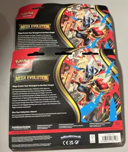 Pokemon TCG: Mega Evolutions 3 Pack Blister - Lot Of 2 (6 Packs) - Image 2