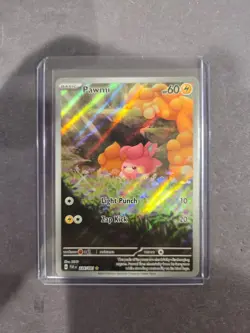 Pawmi 2024 Scarlet & Violet Paldean Fates FA Illustration Rare 226/091 Pokemon - Image 1
