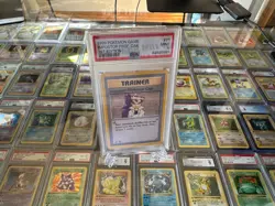 Pokemon Imposter Professor Oak Base Set Shadowless 1st Edition 73/102 PSA 9 - Image 3