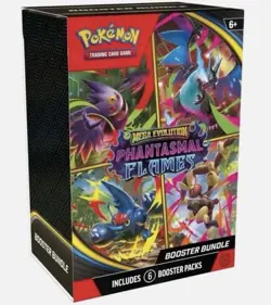 Pokemon Mega Evolution Phantasmal Flames Booster Bundle PREORDER CONFIRMED ✅ - Image 1