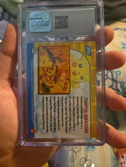 Pokemon Topps Trapped Charizard #51 Cgc 10 Gem Mint - Image 2