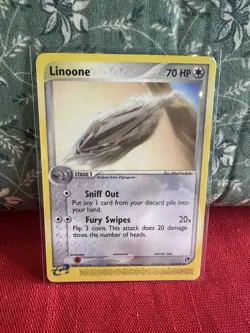 Linoone - ex Sandstorm Uncommon 44/100 2003 MP Pokemon - Image 1