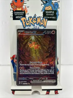 PALDEA EVOLVED CHI-YU EX 259/193 POKEMON SPECIAL ILLUSTRATION RARE NM - Image 1
