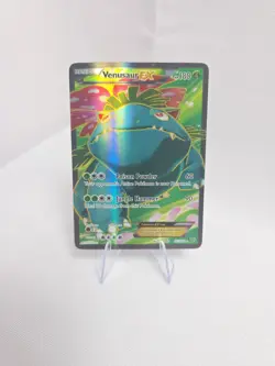FULL ART Venusaur EX ULTRA RARE Pokemon 141/146 XY Holo Foil - LP+ - Image 1