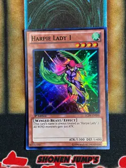 Yugioh Harpie Lady 1 LCJW-EN090 Super Rare 1st Ed NM - Image 1