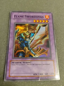 Flame Swordsman LOB-003 Unlimited Edition Holo - HP - Image 1