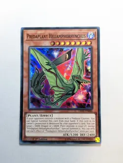Yugioh Predaplant Heliamphorhynchus - LED5-EN046 Super Rare 1st Edition - Image 1