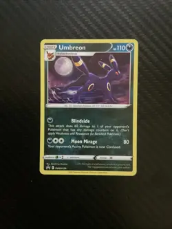 Umbreon - SWSH129 - Pokemon Sword & Shield Promo Ultra Rare Holo Card NM - Image 1