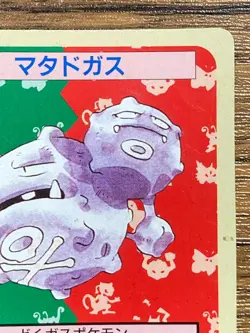 Pokemon Carddass Card Topsun No. 110 Weezing Pocket Monsters Green Back - Image 4