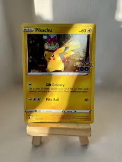 Pokemon TCG SWSH234 Pikachu Black Star Promo Card Holo Rare - NM - Image 1