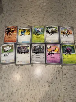 Scarlet & Violet Bulk (LOT “014”) 1000 CARDS / No ENERGYS - Image 1