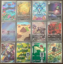 Pokemon Card Ruler of the Black Flame AR 12 complete set sv3 Clefairy Pidgey - Image 1