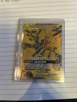 Pikachu & Zekrom GX SM248 Holo Full Art Black Star Promo Card NM Condition - Image 2