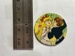 Sailor Venus Sailor Moon Anime Cartoon Retro Bandai Japan Menko Card Anime #2 - Image 2