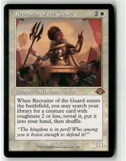 Recruiter of the Guard (Retro Frame) Modern Horizons 3 Mythic #395 - Image 1
