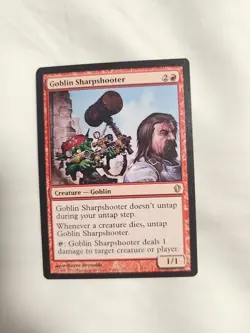 Goblin Sharpshooter Commander 2013 LP MTG - Image 1