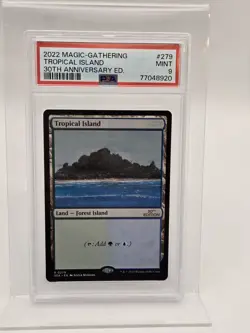 Tropical Island -MTG 30th Anniversary Edition - PSA 9 - Image 1