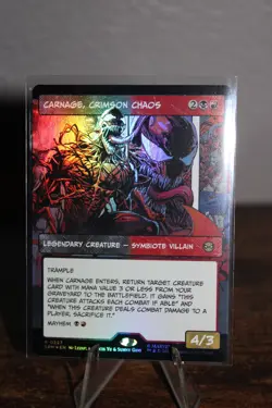 Carnage, Crimson Chaos (Borderless) Marvel's Spider-Man Foil - Image 1