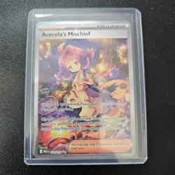 Acerola's Mischief SIR: Mega Evolutions 183/132 NEAR MINT In Hand Pokemon TCG - Image 1