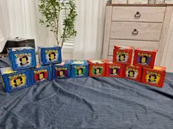 Vintage 1999 Pokemon Burger King Red And Blue Set 23k Gold Plated Cards Sealed - Image 1