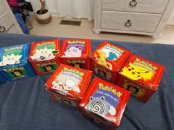 Vintage 1999 Pokemon Burger King Red And Blue Set 23k Gold Plated Cards Sealed - Image 2